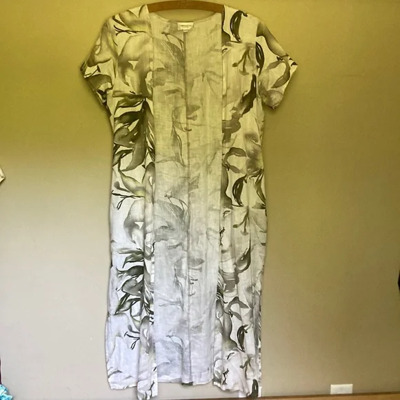 Carmine de Young linen duster - Picture 2 of 6